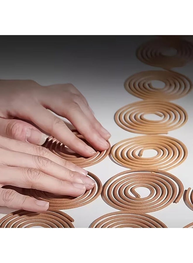 لفائف بخور | خشب الصندل، العود، البخور، الياسمين، الخزامى، المريمية، الورد | معطر منزلي. مناسب لليوغا، التأمل، الاسترخاء، والاحتفالات. 39 قطعة (لفائف - عود) - Image 4